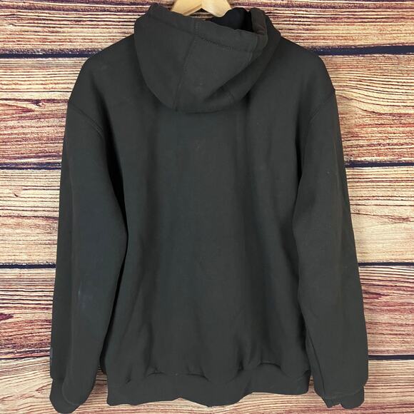 Carhartt Brown Rain Defender Thermal Lined Heavy Zip Up Jacket - Picture 7 of 7